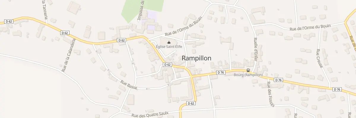 Plan du 11 Rue de la Commanderie à Rampillon