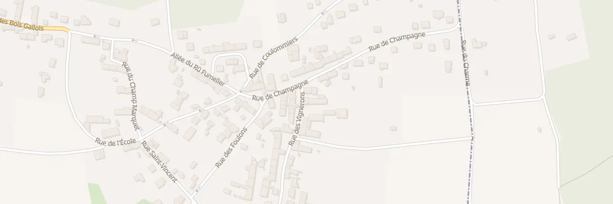 Plan du 23A Rue des Vignerons à Mouroux