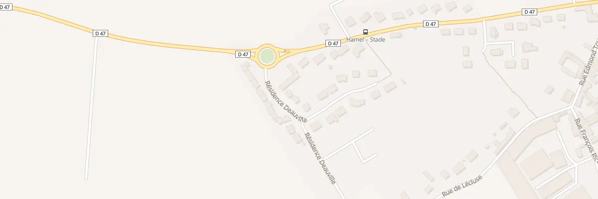 Plan du 11 Res Deauville à Hamel