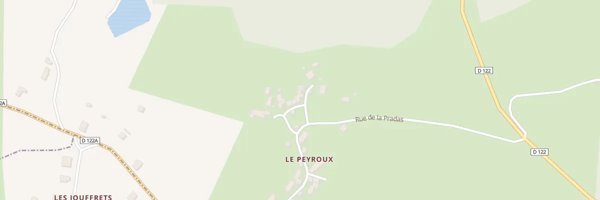 Plan du 3 Sen des Ecoliers le Peyroux à Montcel