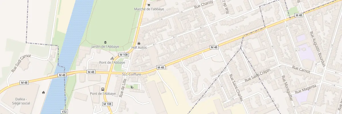 Plan du 37 Rue du Général Leclerc à Marquette-lez-Lille