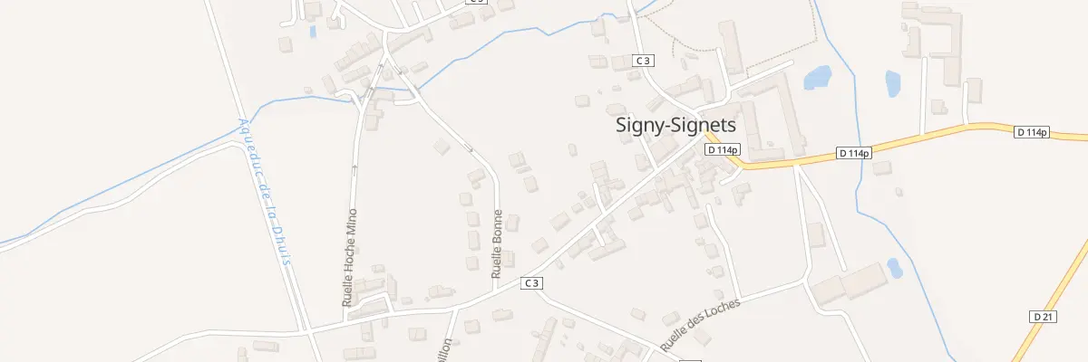 Plan du 6 Rle Bonne à Signy-Signets