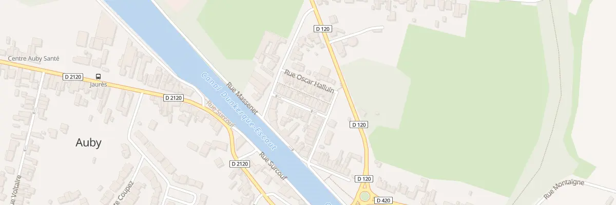 Plan du 35 Rue Alphonse d’Ennetiere à Auby