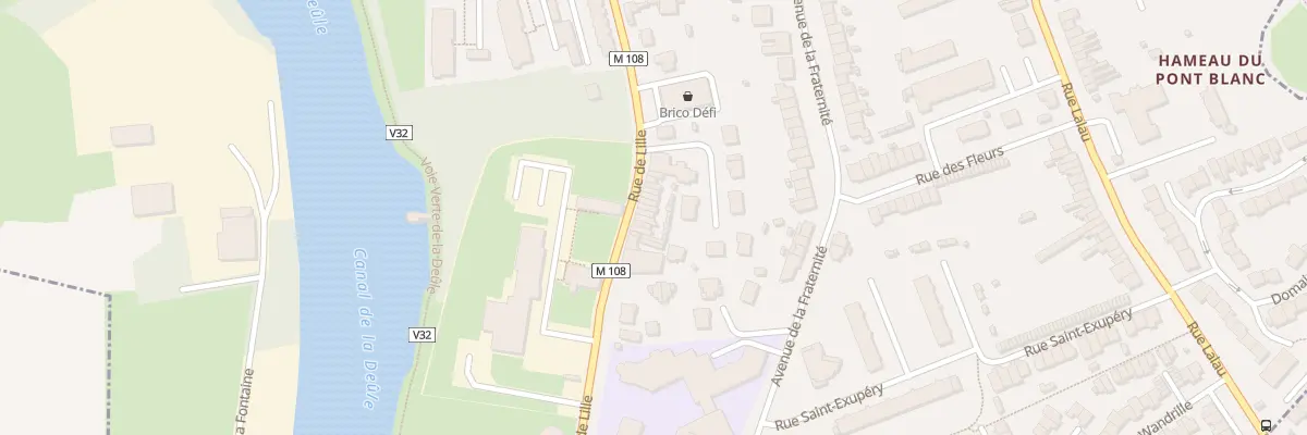 Plan du 219 Rue de Lille à Marquette-lez-Lille