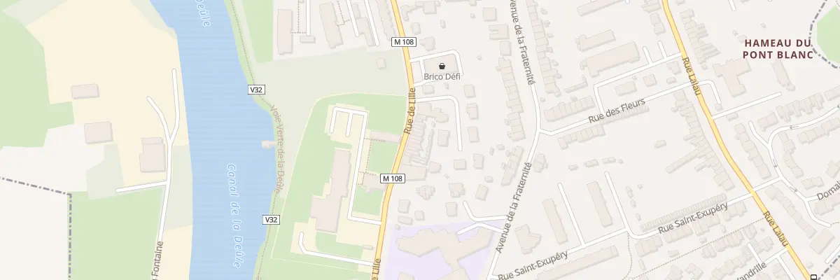 Plan du 217 Rue de Lille à Marquette-lez-Lille