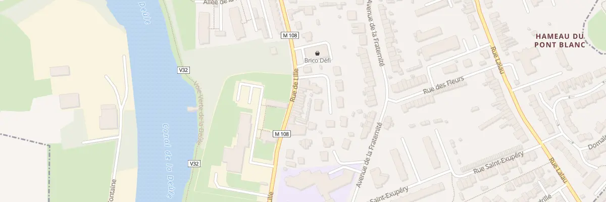 Plan du 213 Rue de Lille à Marquette-lez-Lille