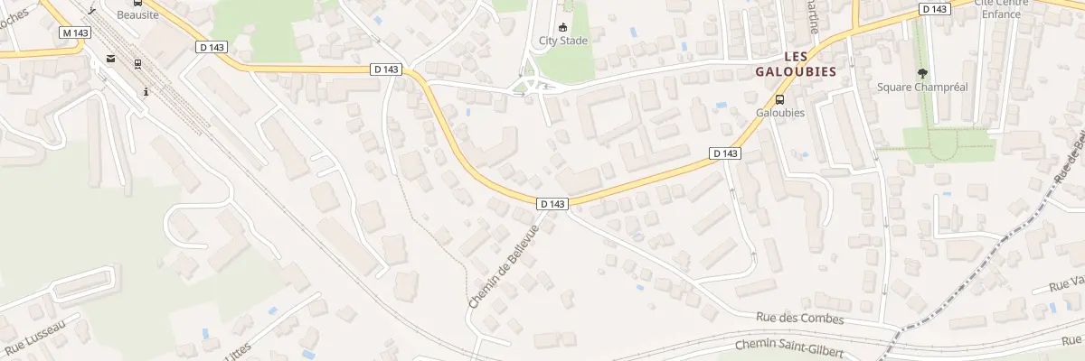 Plan du 66 Bd Gambetta à Chamalières
