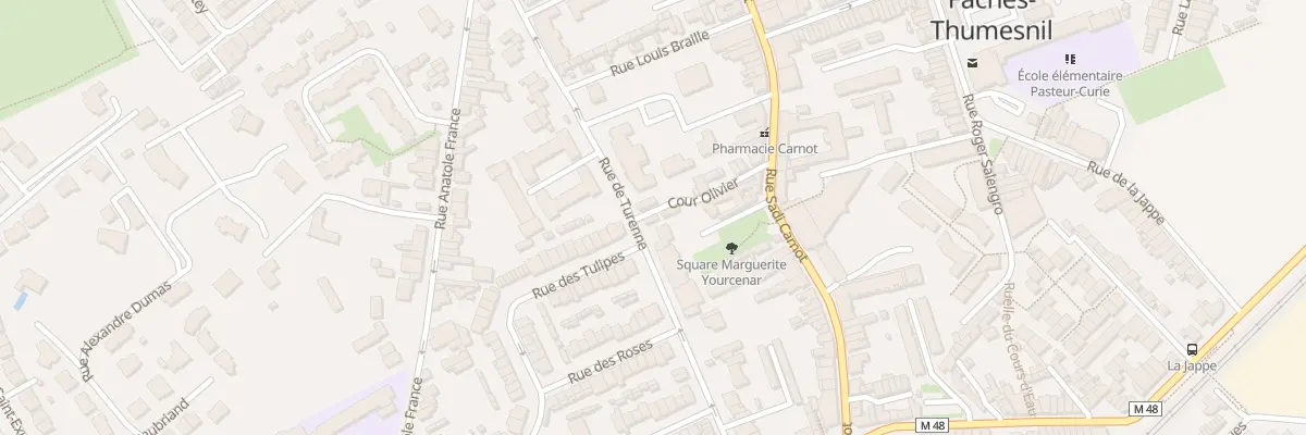 Plan du 7 Vc Olivier Rue Carnot à Faches-Thumesnil