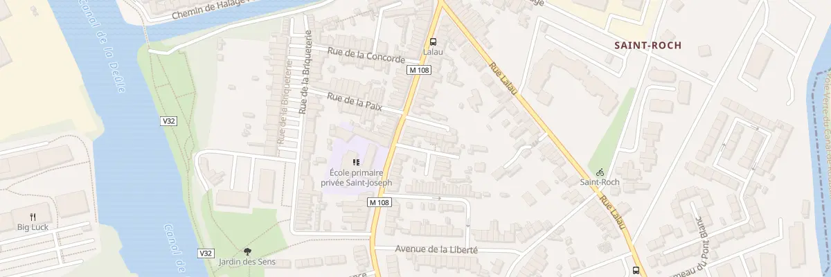 Plan du 43 Rue de Lille à Marquette-lez-Lille