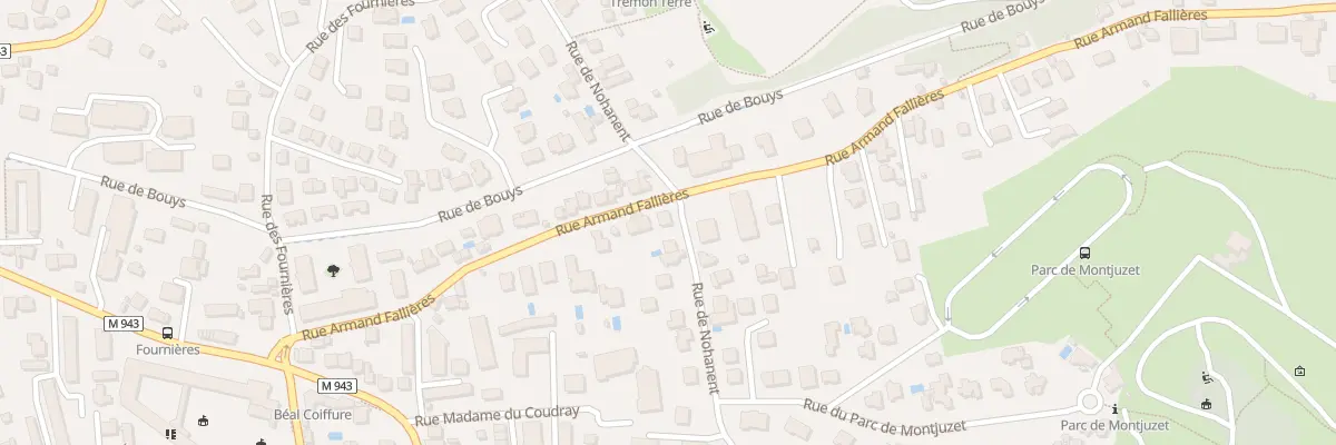 Plan du 117 Rue de Nohanent à Clermont-Ferrand