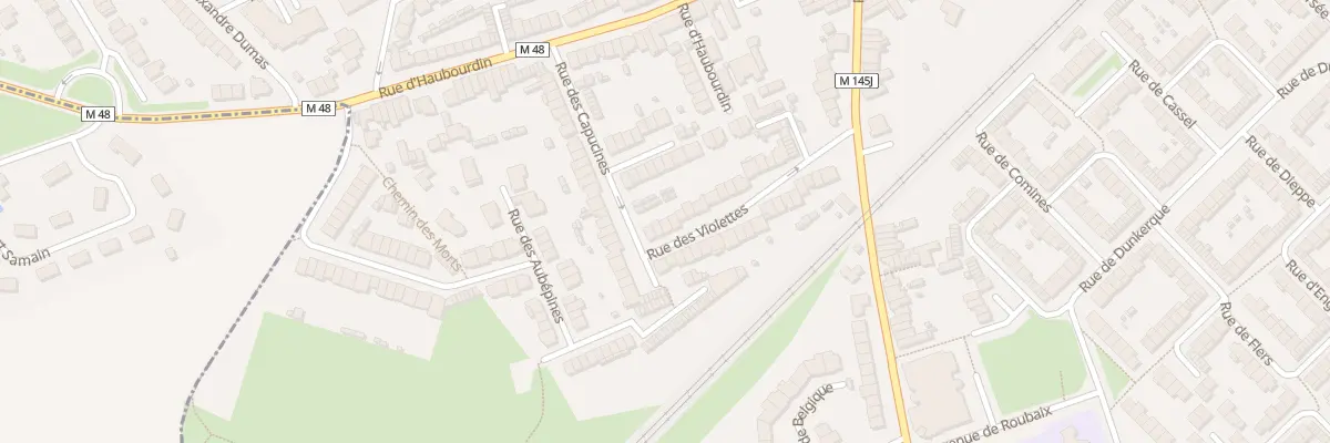 Plan du 5 Rue des Violettes à Faches-Thumesnil