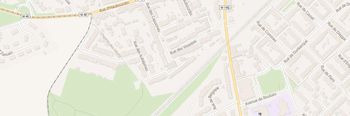 Plan du 2 Rue des Violettes à Faches-Thumesnil