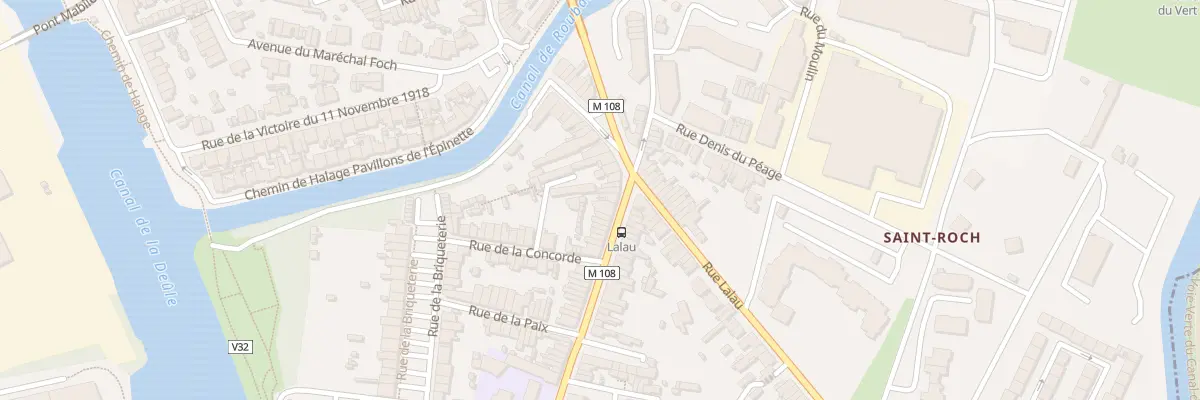 Plan du 8 Rue de Lille à Marquette-lez-Lille