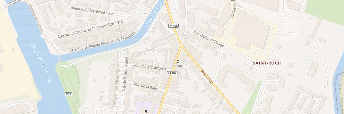 Plan du 14 Rue de Lille à Marquette-lez-Lille