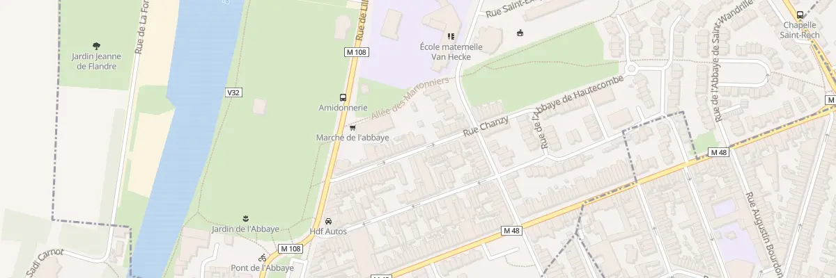 Plan du 17 Rue Chanzy à Marquette-lez-Lille