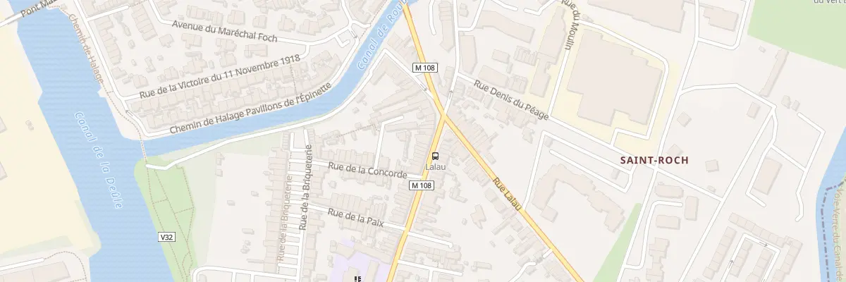 Plan du 10 Rue de Lille à Marquette-lez-Lille