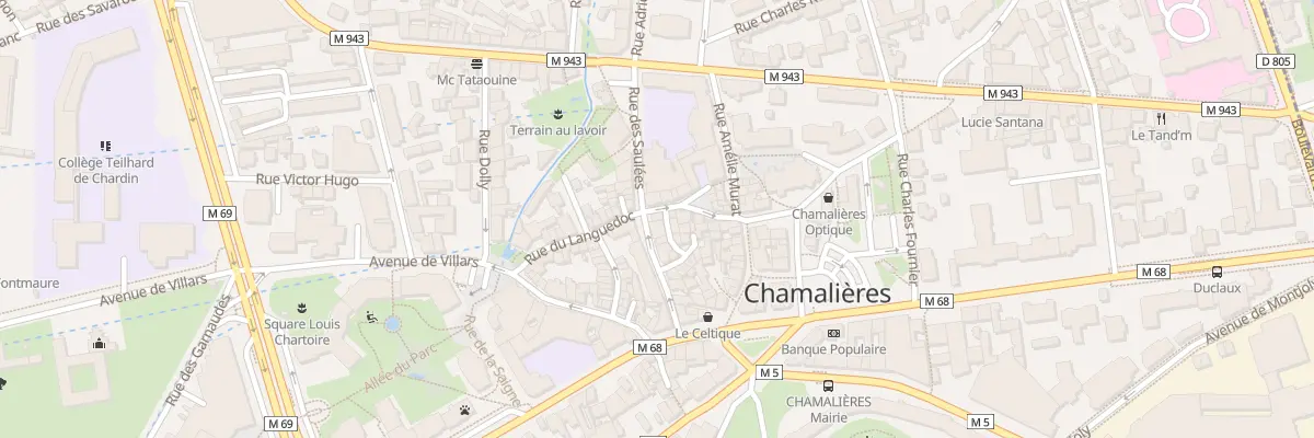 Plan du 2 Rue du Champgil à Chamalières