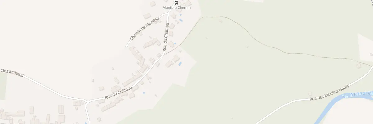 Plan du 896 Rue du Château à Mouroux