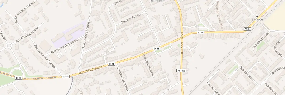 Plan du 122 Rue d’Haubourdin à Faches-Thumesnil