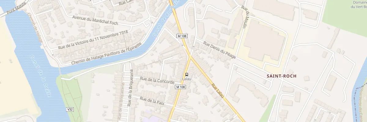 Plan du 4 Rue de Lille à Marquette-lez-Lille