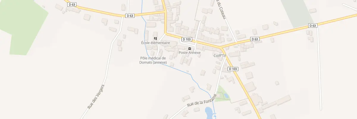 Plan du 14 Pl de l’Eglise à Domats