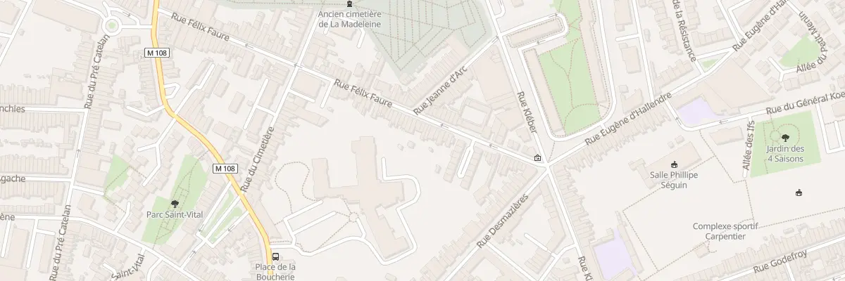 Plan du 48 Rue Félix Faure à La Madeleine