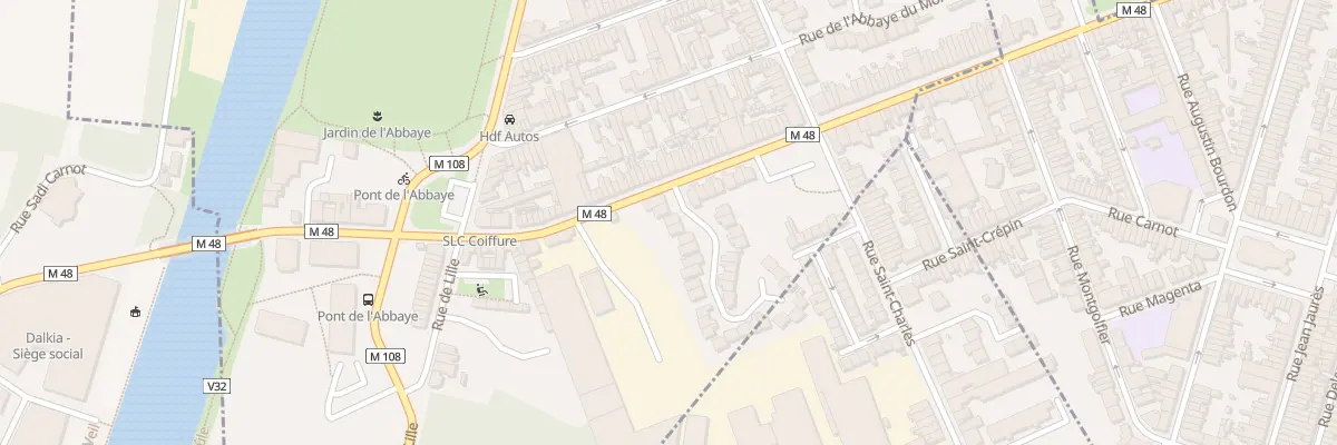 Plan du 4 Rue des Jardins à Marquette-lez-Lille