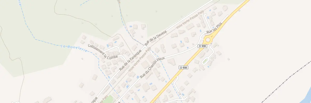 Plan du 11 Rue du Chem Vieux au Poujol-sur-Orb