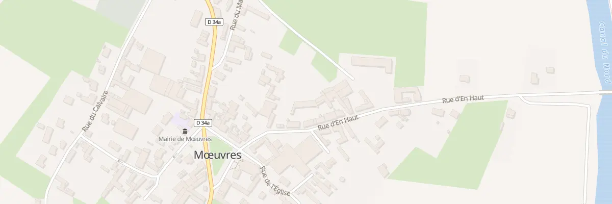 Plan du 11 Rue d’En Haut à Mœuvres