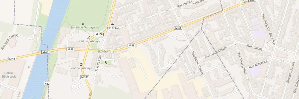 Plan du 6 Rue des Jardins à Marquette-lez-Lille