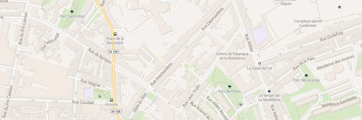 Plan du 42 Rue Desmazières à La Madeleine