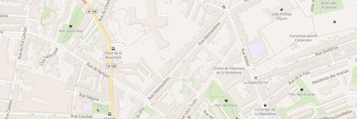 Plan du 51 Rue Desmazières à La Madeleine