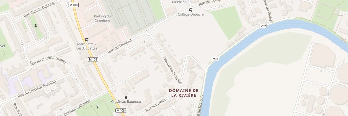 Plan du 19 Av de l’Égalité à Marquette-lez-Lille