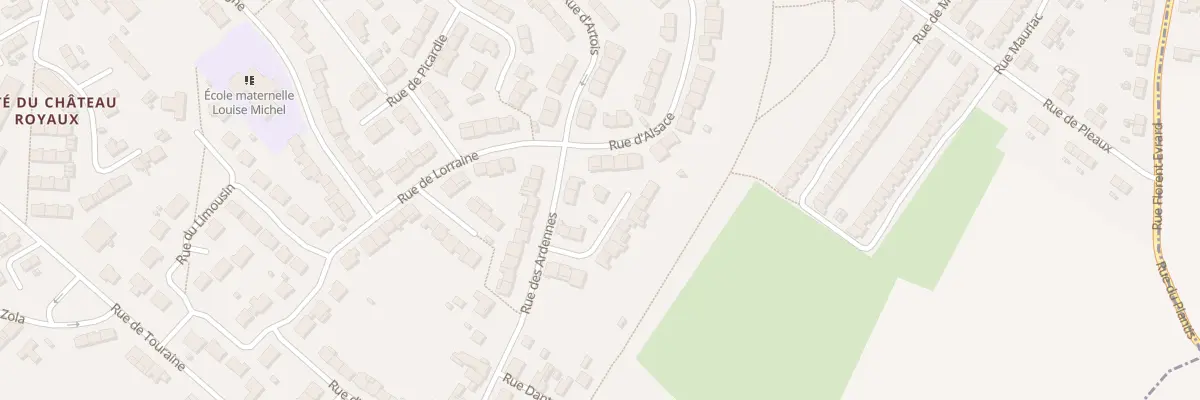 Plan du 5 Rue de Champagne à Leforest