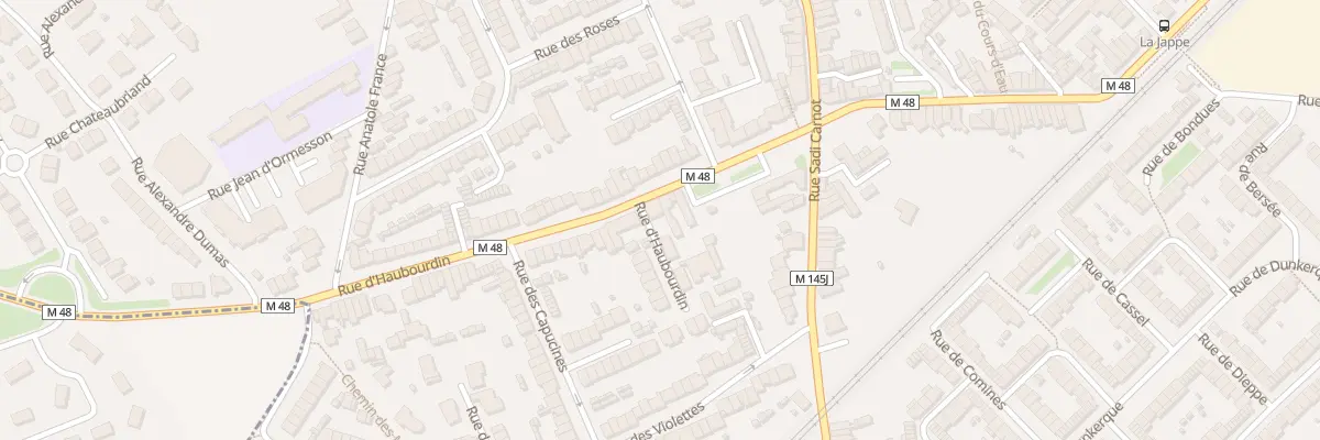 Plan du 99 Rue d’Haubourdin à Faches-Thumesnil