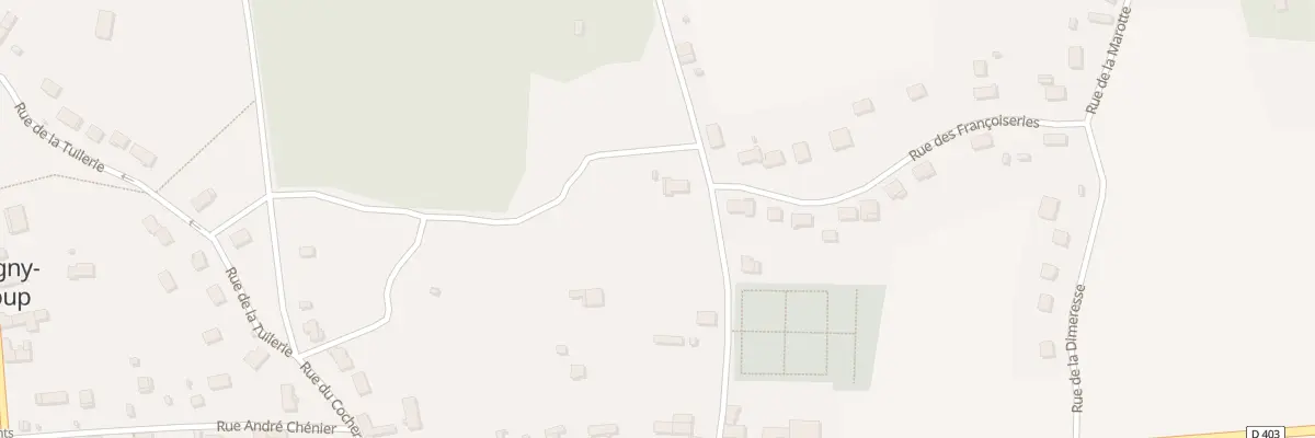 Plan du 5 Rue des Françoiseries à Montigny-Lencoup