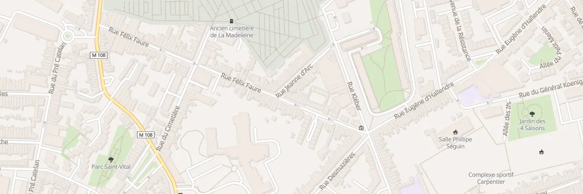 Plan du 31 Rue Félix Faure à La Madeleine