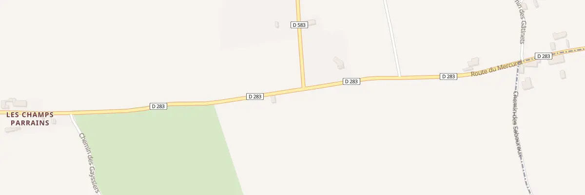 Plan du 5071A Les Robins à Sussat