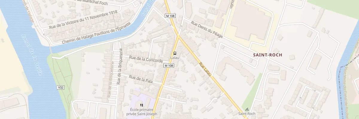 Plan du 13 Rue de Lille à Marquette-lez-Lille