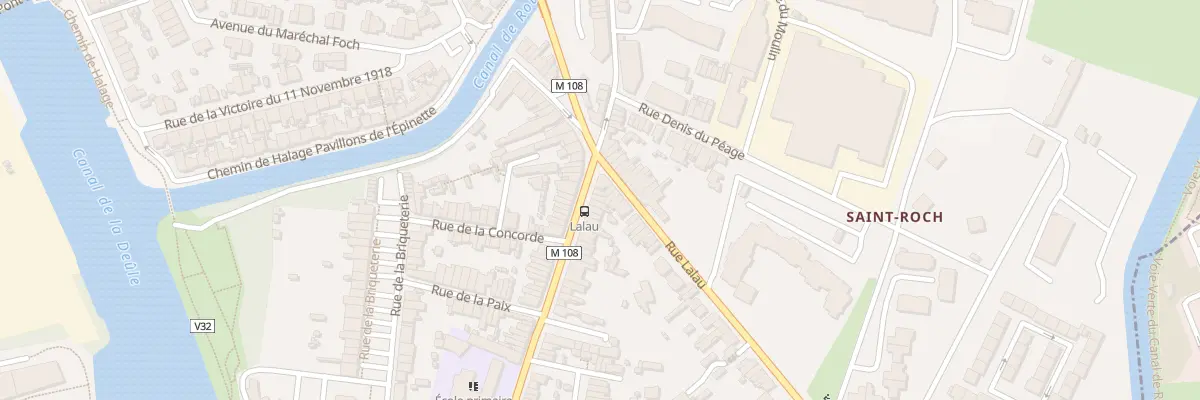 Plan du 3 Rue de Lille à Marquette-lez-Lille