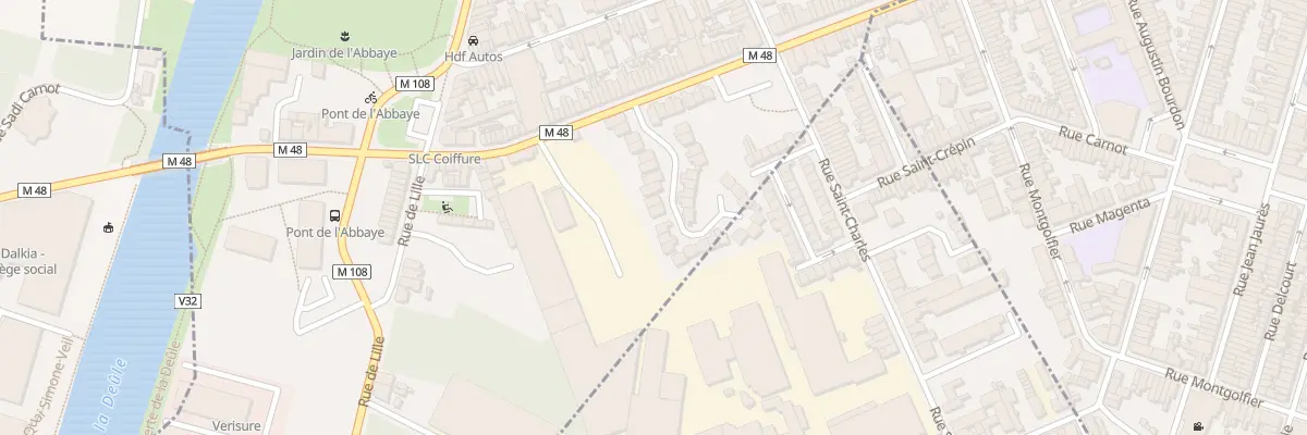 Plan du 18 Rue des Jardins à Marquette-lez-Lille