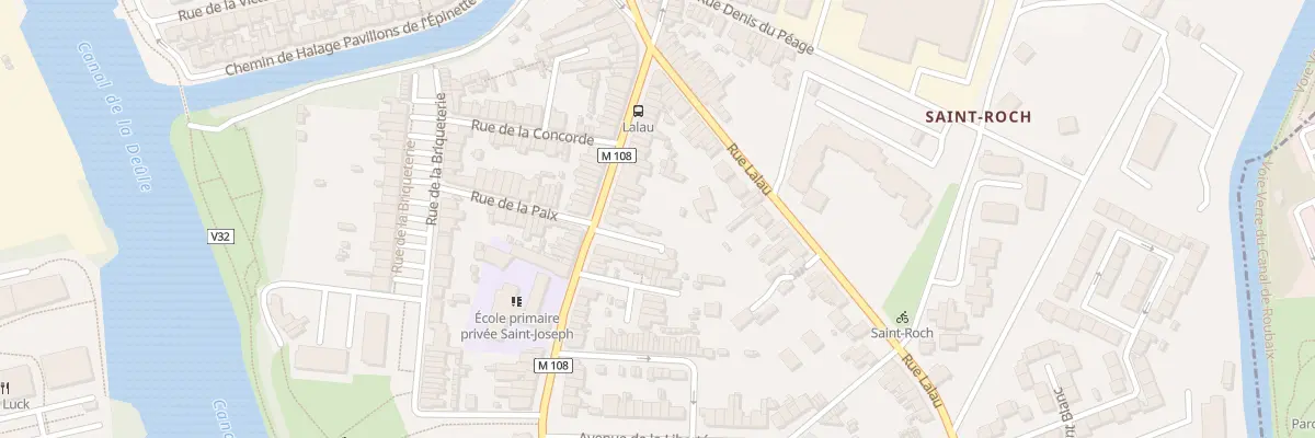 Plan du 31 Rue de Lille à Marquette-lez-Lille