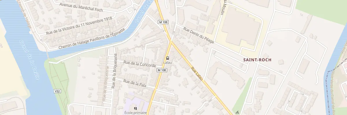 Plan du 5 Rue de Lille à Marquette-lez-Lille