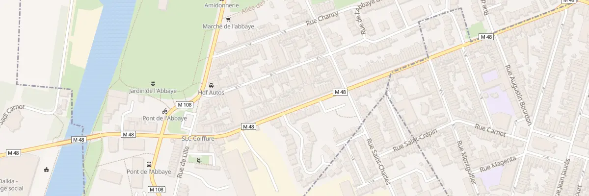 Plan du 59 Rue du Général Leclerc à Marquette-lez-Lille