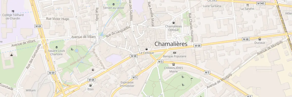 Plan du 30 Av de Royat à Chamalières