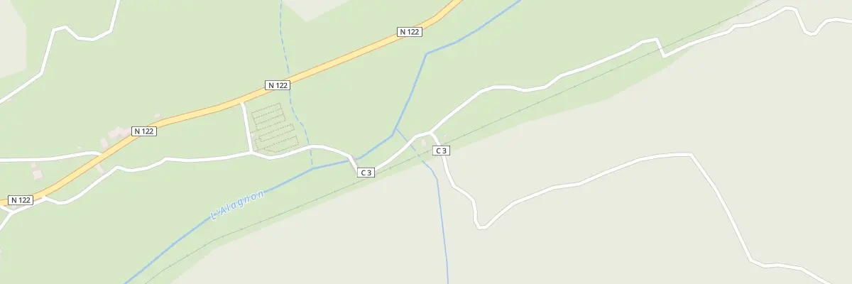 Plan du 5270 L’Oursiere à Molompize