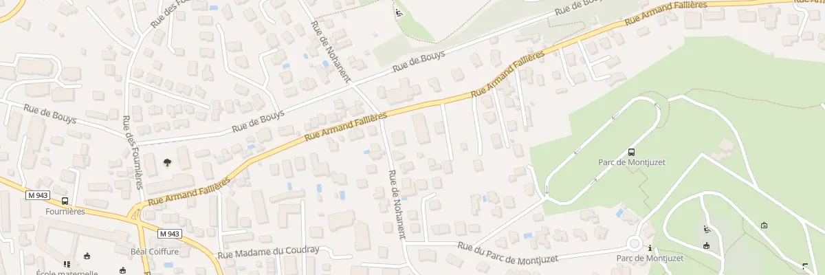 Plan du 116 Rue de Nohanent à Clermont-Ferrand