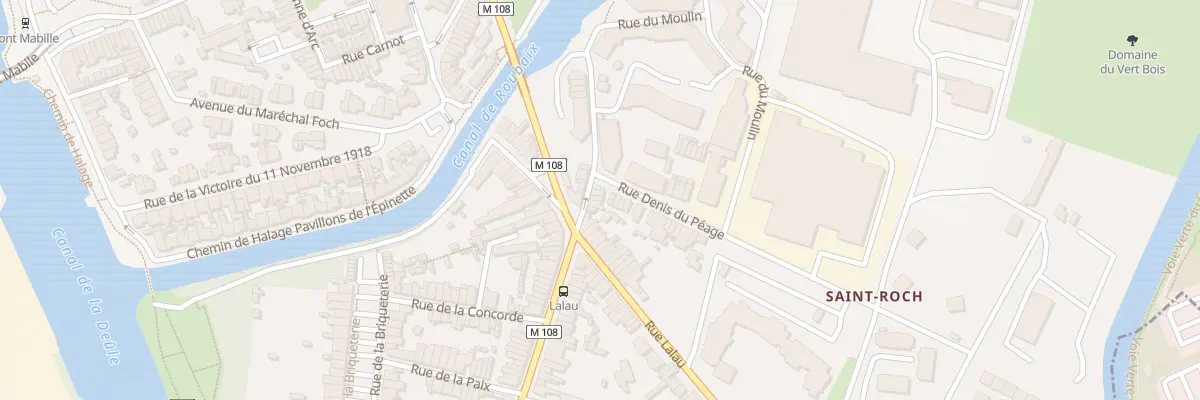 Plan du 4 Rue du Moulin à Marquette-lez-Lille