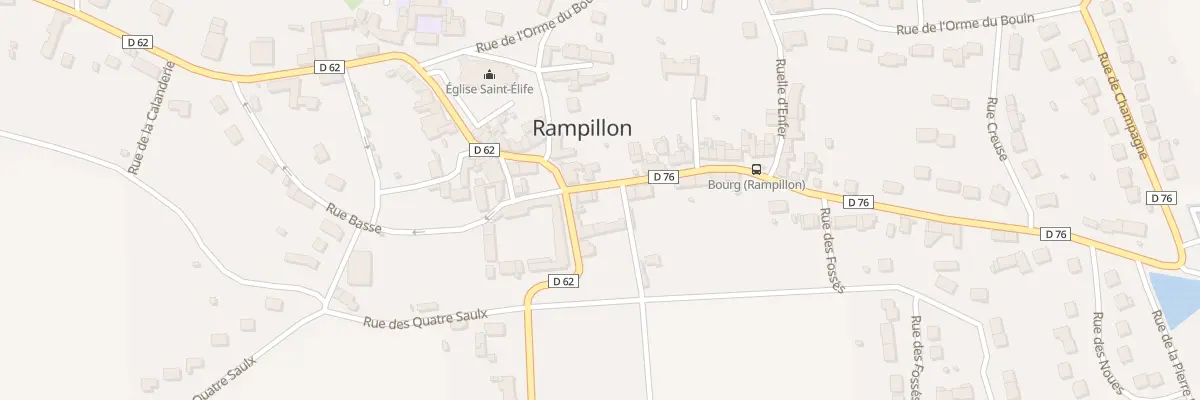 Plan du 2 Rue des Templiers à Rampillon