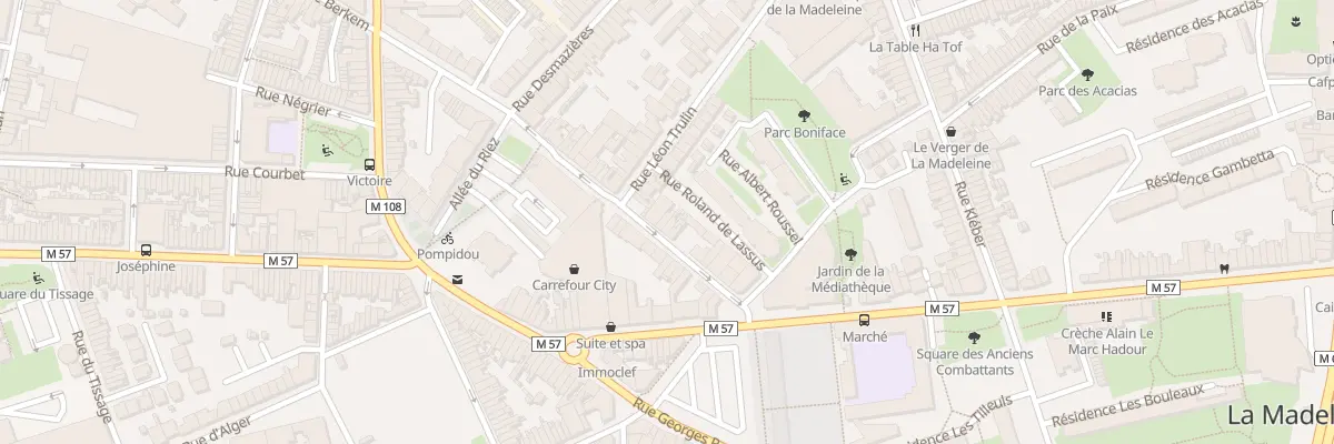Plan du 24 Rue Saint-Joseph à La Madeleine